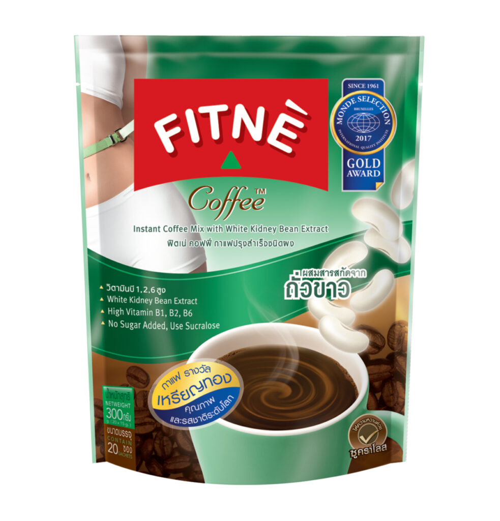 Fitne ฟิตเน่ กาแฟปรุงสำเร็จชนิดผง ผสมสารสกัดจากถั่วขาว - Sentosakhonkaen