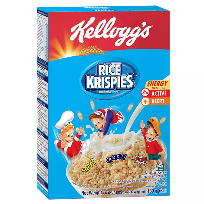 Kellogg’s เคลล็อกส์ อาหารเช้า ไรซ์คริสปี้ส์ 130กรัม - Sentosakhonkaen